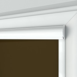 Roleta Standard w kasecie płaskiej gorzka czekolada na wymiar