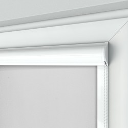 Roleta Standard w kasecie płaskiej szara na wymiar