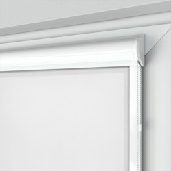 Roleta w kasecie przestrzennej z tkaniną standard