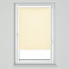 Roleta w kasecie przestrzennej z tkaniną standard krem