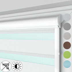 Roleta Dzień i Noc w kasecie przestrzennej na wymiar