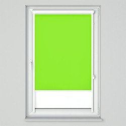 Roleta w kasecie przestrzennej z tkaniną standard limonka