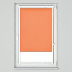 Roleta w kasecie przestrzennej z tkaniną standard ceglasta