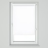 Roleta w kasecie przestrzennej z tkaniną standard biała