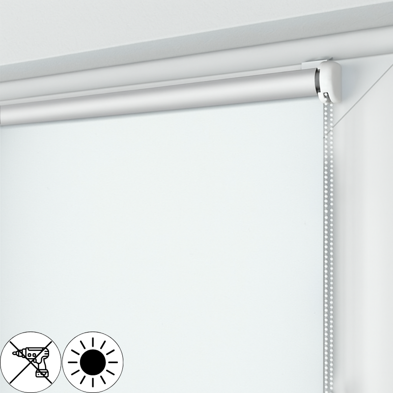 Roleta MINI z tkaniną zaciemniającą Thermo biała