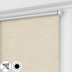 Roleta MINI z tkaniną zaciemniającą Thermo beżowa melange