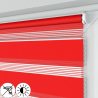 Roleta Mini Dzień i Noc, Czerwona, Na wymiar