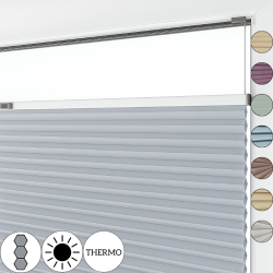 Roleta plisowana PLASTER MIODU – skuteczne zaciemnienie wnętrza