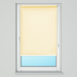 Roleta MINI z tkaniną STANDARD, kremowa, na wymiar