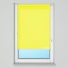 Roleta MINI z tkaniną STANDARD, żółta, na wymiar