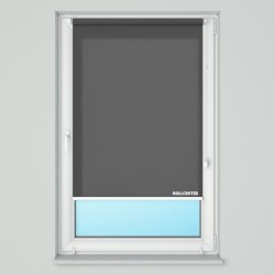 Roleta MINI z tkaniną STANDARD, grafit, na wymiar