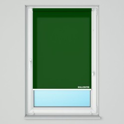 Roleta MINI z tkaniną STANDARD, ciemnozielona, na wymiar