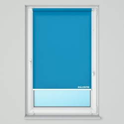 Roleta MINI z tkaniną STANDARD, niebieska, na wymiar