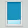 Roleta MINI z tkaniną STANDARD, niebieska, na wymiar