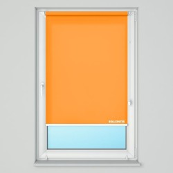 Roleta MINI z tkaniną STANDARD, pomarańczowa, na wymiar