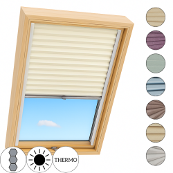 Plisa do okna dachowego HONEYCOMB