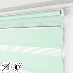 Fioletowa Roleta Mini Dzień i Noc, Fioletowa, Na wymiar, Bezinwazyjna