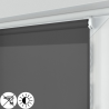 Roleta MINI z grafitową tkaniną rozpraszającą światło