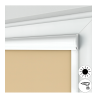 Roleta w kasecie płaskiej z tkaniną zaciemniającą