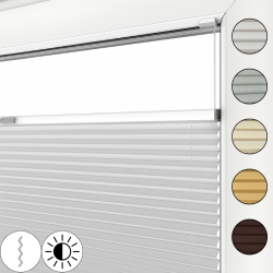 Rolety harmonijkowe Duo Thermo