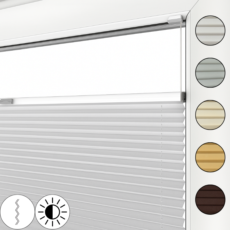 Rolety harmonijkowe Duo Thermo