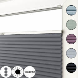 Rolety harmonijkowe podgumowane