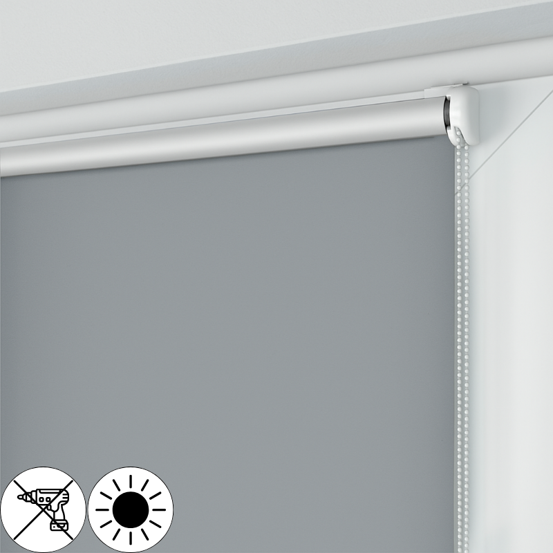 Roleta MINI z tkaniną zaciemniającą Thermo gorzka czekolada