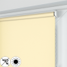 Roleta MINI z kremową tkaniną zaciemniającą