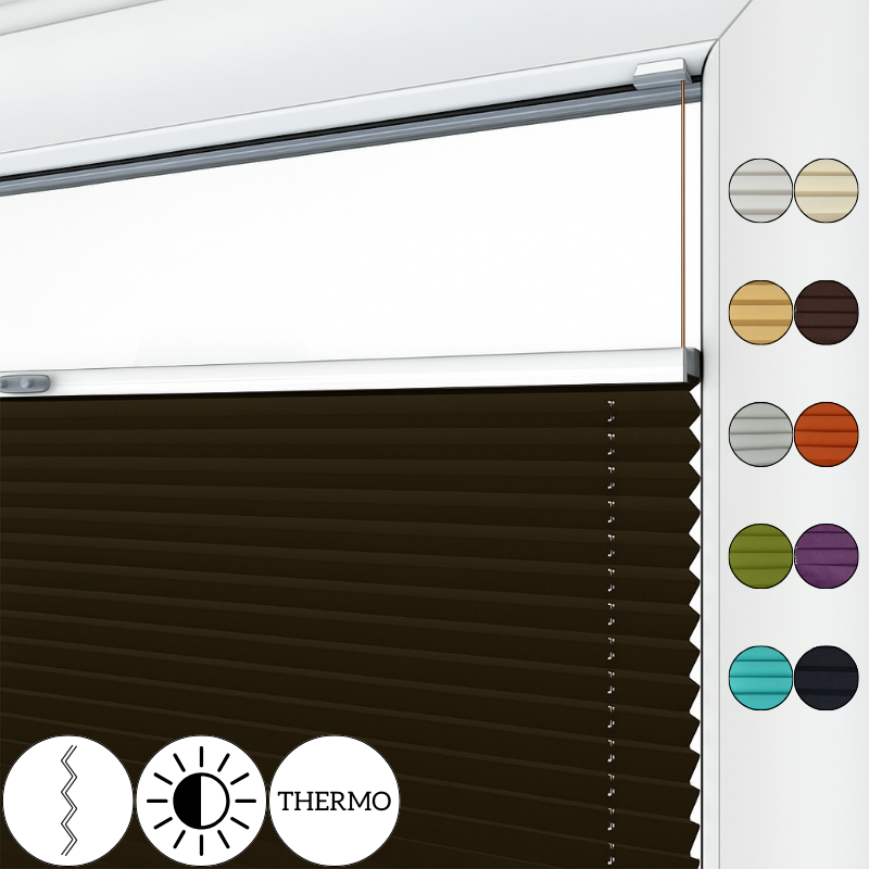 Roleta plisowana Premium Pearl na wymiar