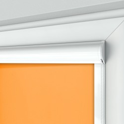 Roleta Standard w kasecie płaskiej pomarańcza na wymiar