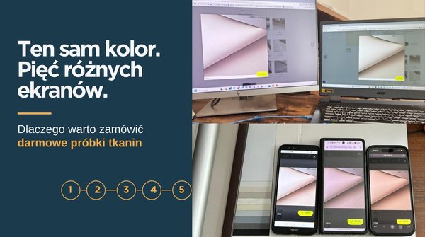 Darmowe próbki tkanin do rolet i plis — dlaczego warto je zamówić przed zakupem?